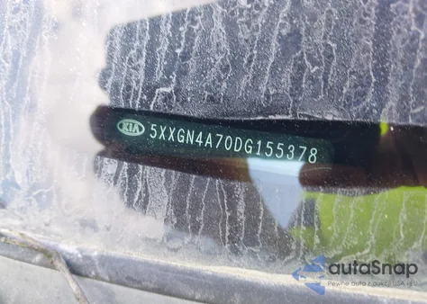 2013 Kia Optima Ex из США, поврежденный, VIN 5XXGN4A70DG155378